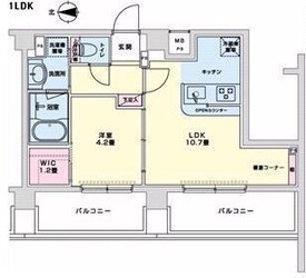 プロスペクト恩賜公園の物件間取画像